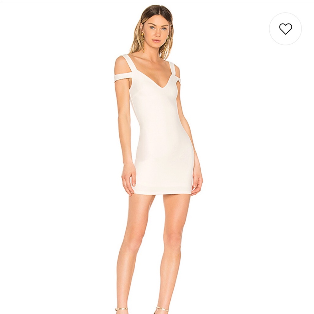 Revolve White Bodycon Dress